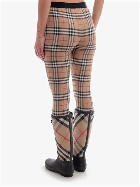 womens burberry leggings|burberry jogging pants for women.